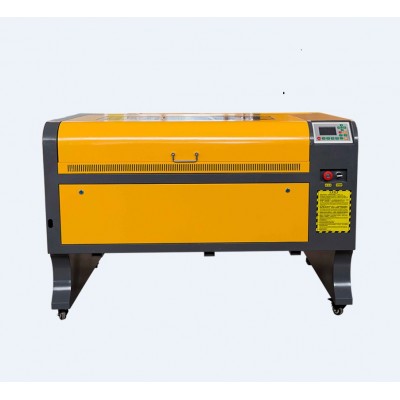 6090 CO2 laser cutter machine with CW-3000 100W