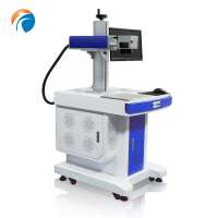 20w fiber laser marking machine 300x300mm for Metal/ Plastic/ ABS/ PVC/ Steel